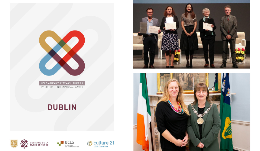 Dublin awarded by the World Organisation of United Cities and Local
