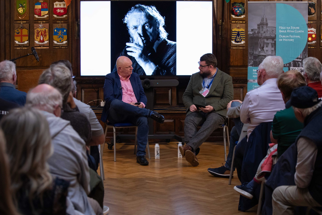 Speakers and audience at the 2025 Dublin Festival of History Big Weekend