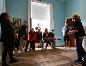 Youth group in the bedroom Image by Dan Butler