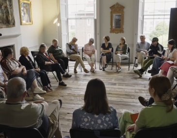 DCCCC website 800 x 540 Tour Guides at 14 Henrietta Street hear from former residents aho have participated in the Your Tenement Memories programme