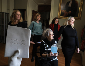 Kings Inns and Culture Company at the unveiling of the artwork