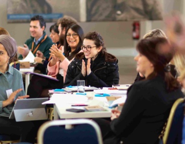 Participants at Urbact Access in Richmond Barracks