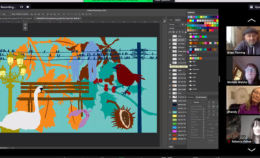 Artwork on week eight