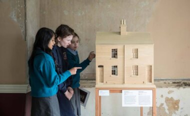 Children from St Marys National School, Schools Open Day 14 Henrietta Street, Photo by Ste Murray