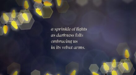 Witner light poem extract