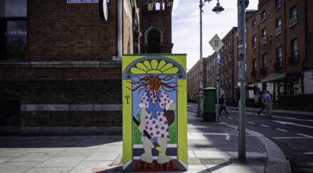 'BANRION NA FEINNE' on Kildare Street x Nassau Street