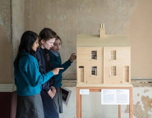 Children from St Marys National School, Schools Open Day 14 Henrietta Street, Photo by Ste Murray