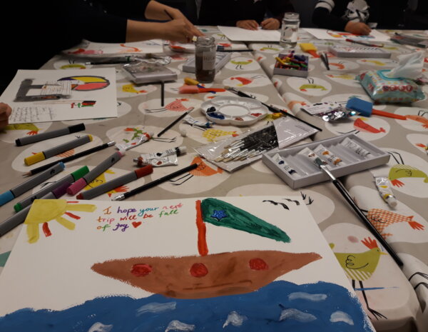 Dublin City Council Cruinniu2018 Colouring Words Refugee Children Voices South City Centre Chester Beatty Library photoby Kiki Konstantinidou3