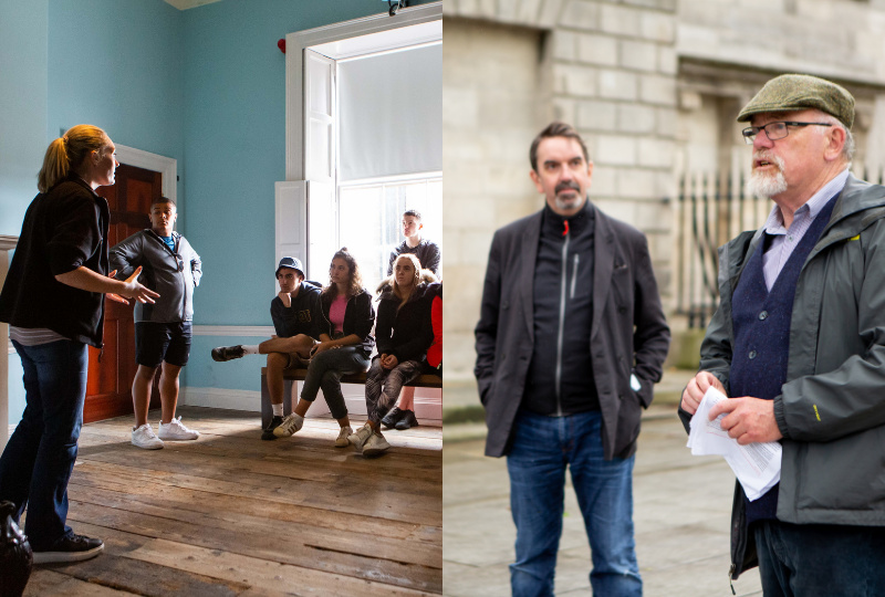 Tours at 14 Henrietta Street and Richmond Barracks png