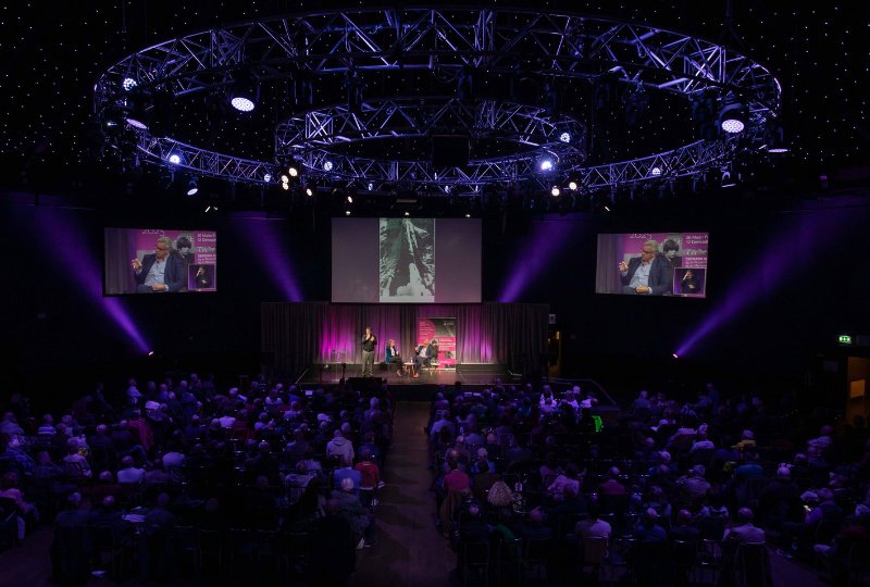 A Big Weekend event in the Round Room of the Mansion House. Photo by Ger Holland.