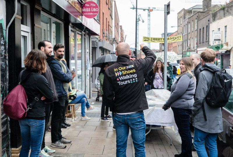 Anthony giving a tour