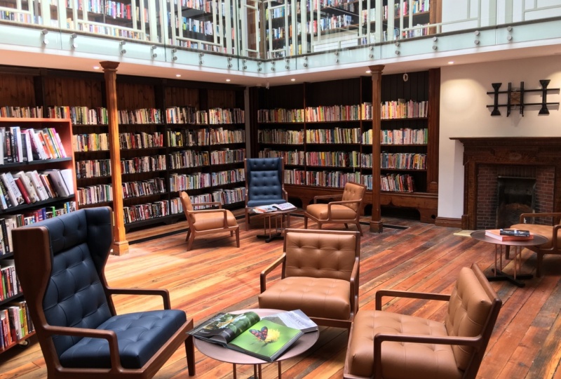 The library re-opened in 2018 after an extensive refurbishment