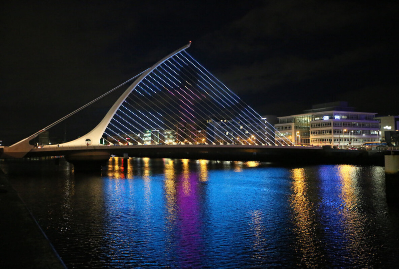 Winter lights 2020 wide shot