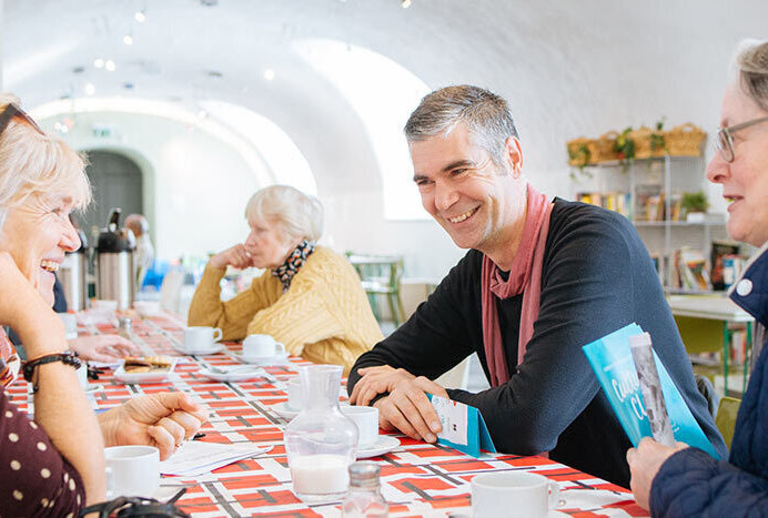 Tea and chats banner