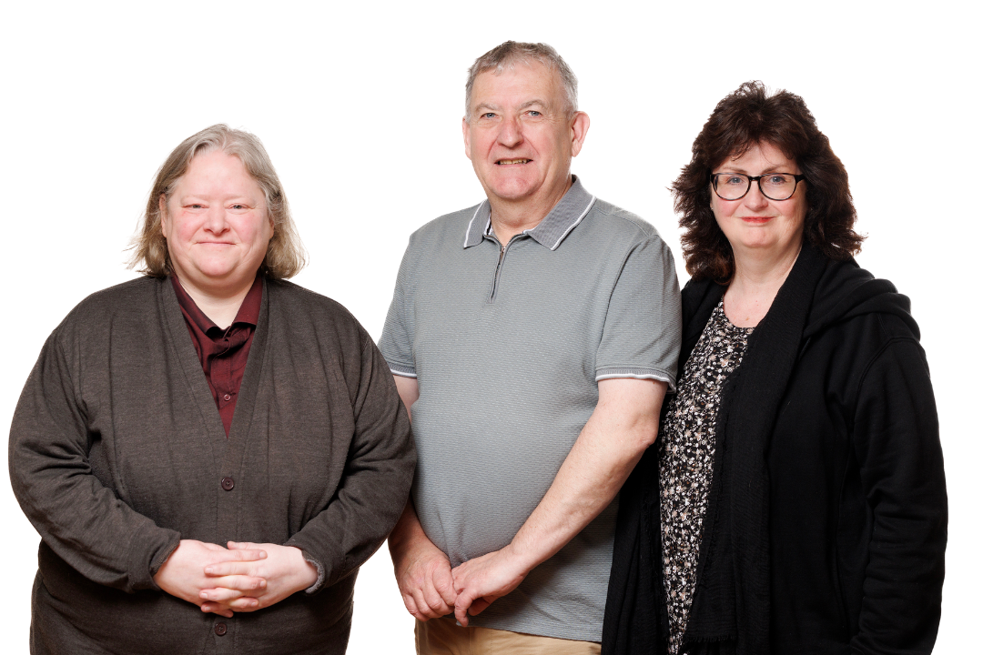 Decorative. Tour Guides Alvean Jones, Sean Deegan, Suzanne McKeon